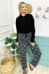 138391 Relax Fit Desenli Pijama